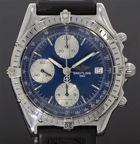 breitling cockpit chronomat quadrante blu|Breitling Chronomat A13048 .